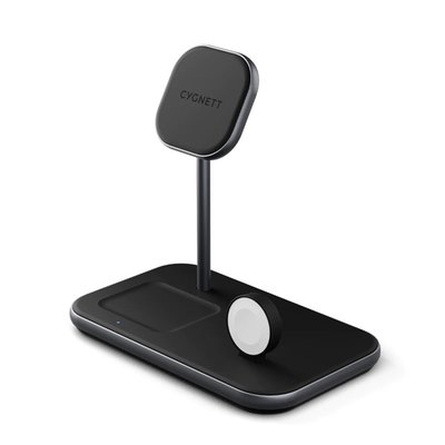 Cygnett 3-in-1 Wireless Magnetic Charger