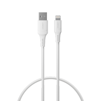 Cygnett Lightning to USB-A 1.2M Cable - White Cygnett Lightning to USB-A 1.2M Cable - White
