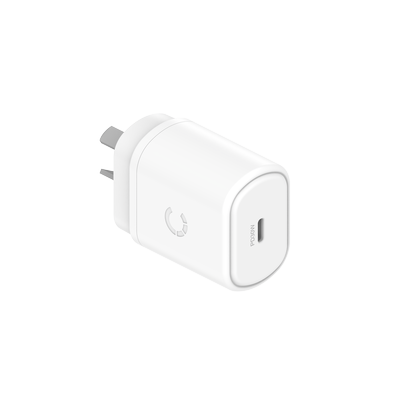 Cygnett 30W PowerPlus USB-C Wall Charger - White