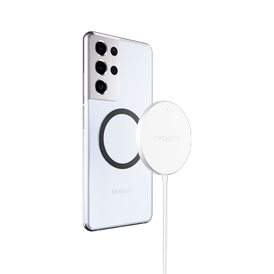 Cygnett USB-C 1.2M Magnetic Charging Cable - White
