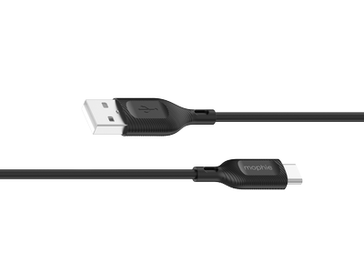 Mophie Essential USB-C to USB-A Cable 2M - Black