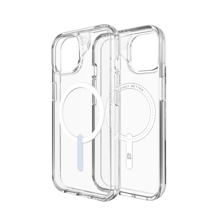 Zagg - Crystal Palace Snap Case for Apple iPhone 15 Pro Max - Clear