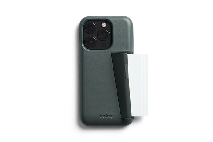 Bellroy iPhone 15 Pro 3 Card Case - Everglade | Optus