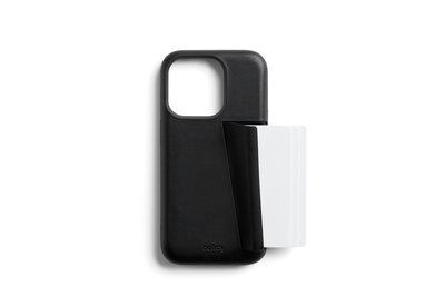 Bellroy iPhone 14 3-Card Leather Case - Black