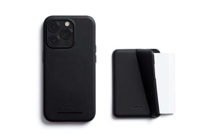 Bellroy iPhone 15 Pro Mod Case with Wallet - Black | Optus