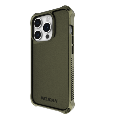 Pelican iPhone 15 Pro Guardian + Magsafe Case - Olive Pelican iPhone 15 Pro Guardian + Magsafe Case - Olive