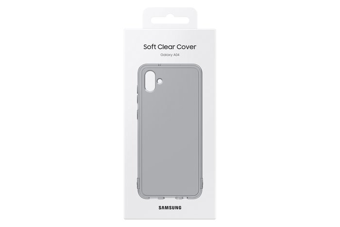 Samsung Galaxy A04 4G Soft Clear Case - Black