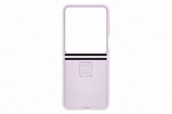 Galaxy Z Flip 3 Silicone Phone Case With Ring