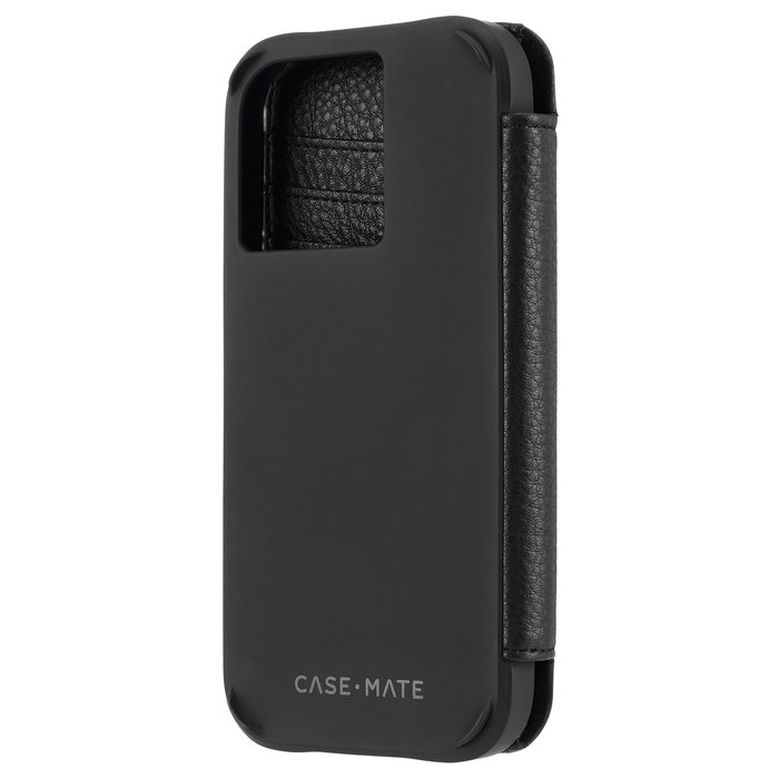 Case-Mate Apple iPhone 15 Pro Max Leather Wallet Folio Case with