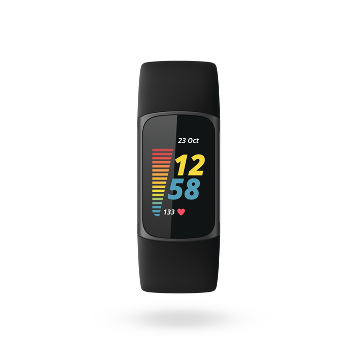 Fitbit Charge 5 - Black | Optus